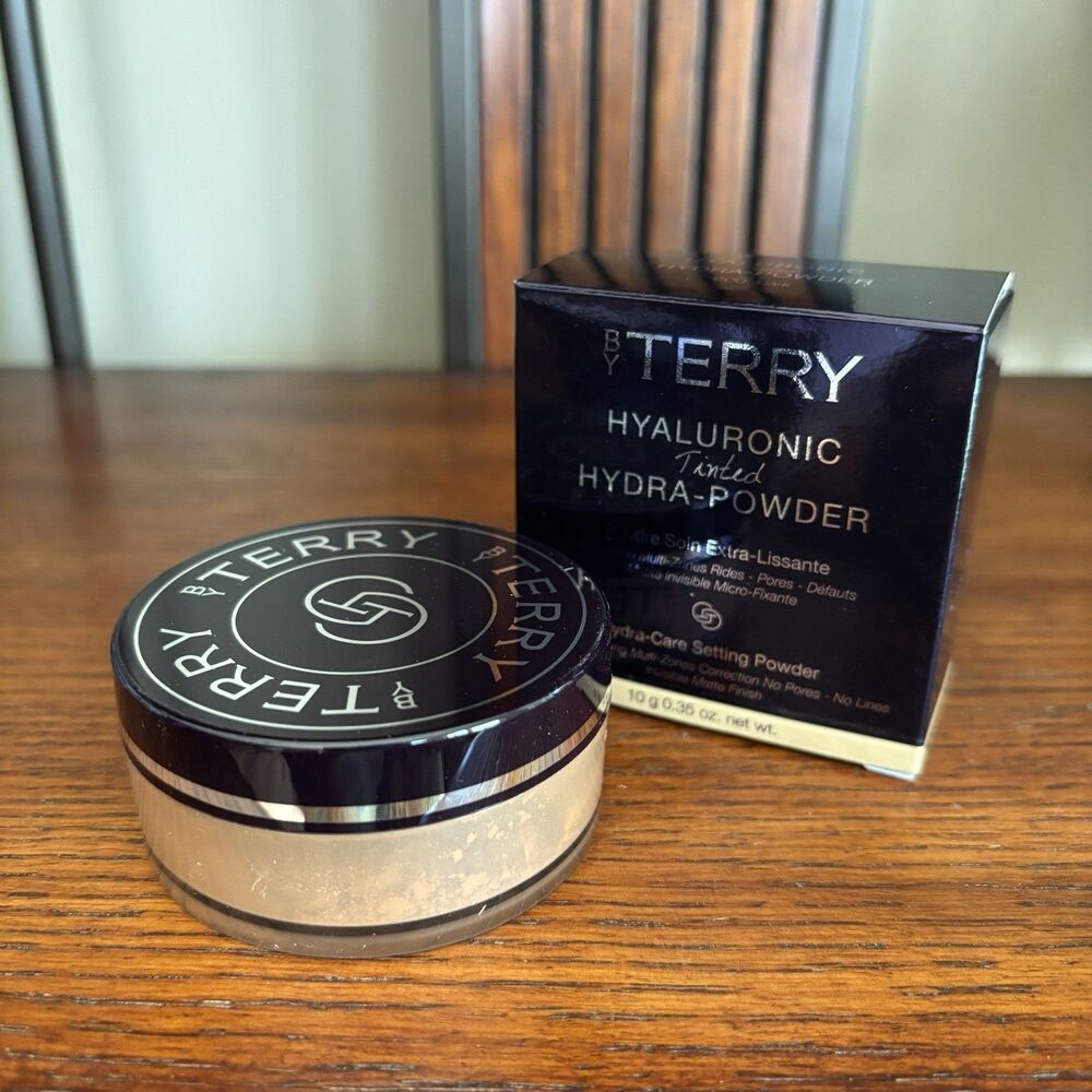 By Terry Hyaluronic Tinted Hydra-Care Setting Powder 600 Dark 10g/0.35oz New